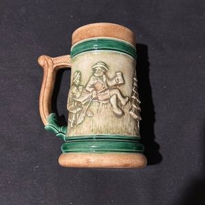 Vintage German Beer Stein 6”